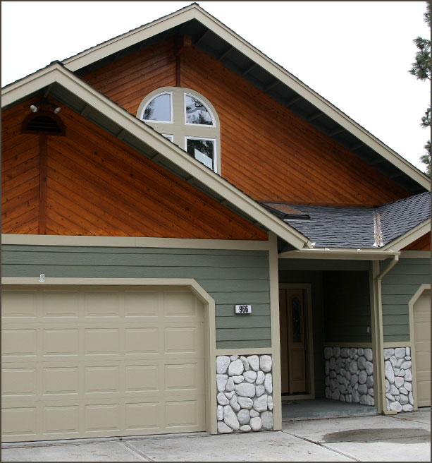 Painted and Stained Home in Big Bear Lake, CA